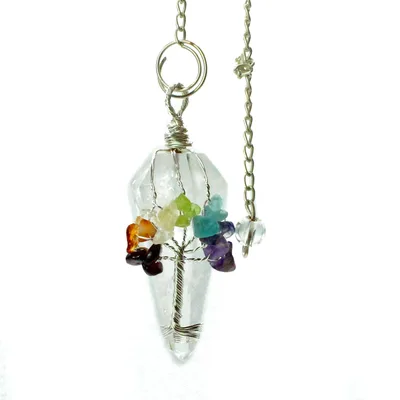 Magic Pendulum - Seven Chakra - Rock Quartz — foto 3