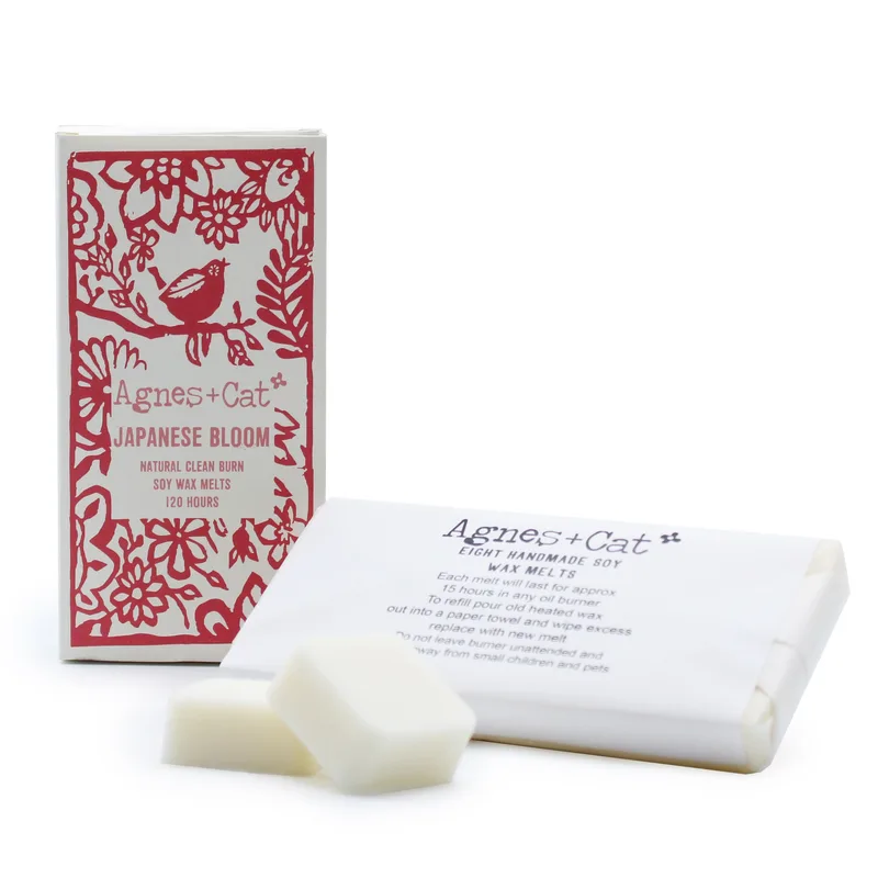 Scatola da 8 Cera Melts – Fiore Giapponese