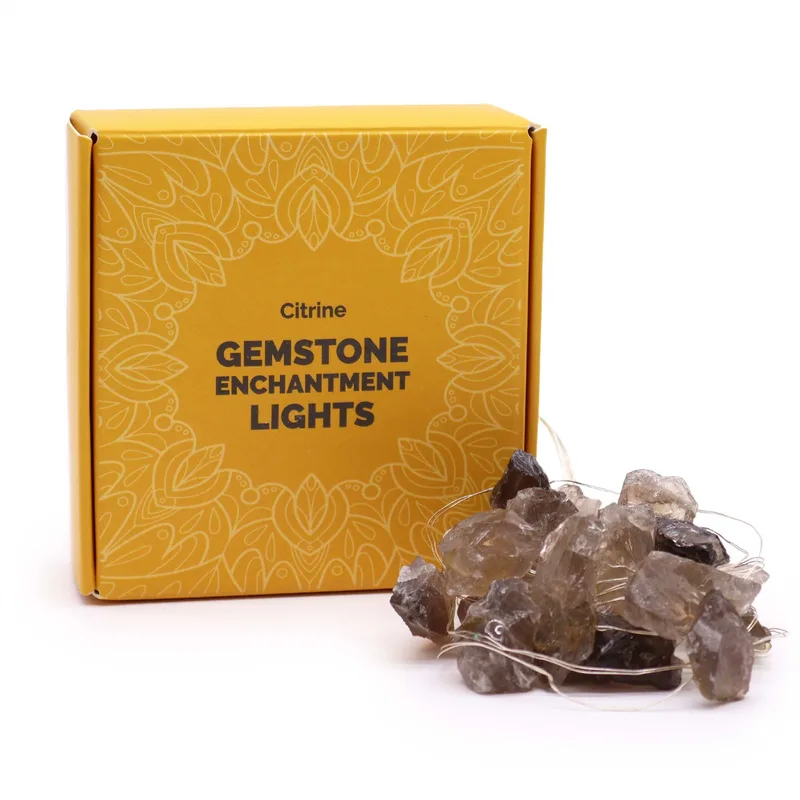 Gemstone Enchantment Lights Citrine