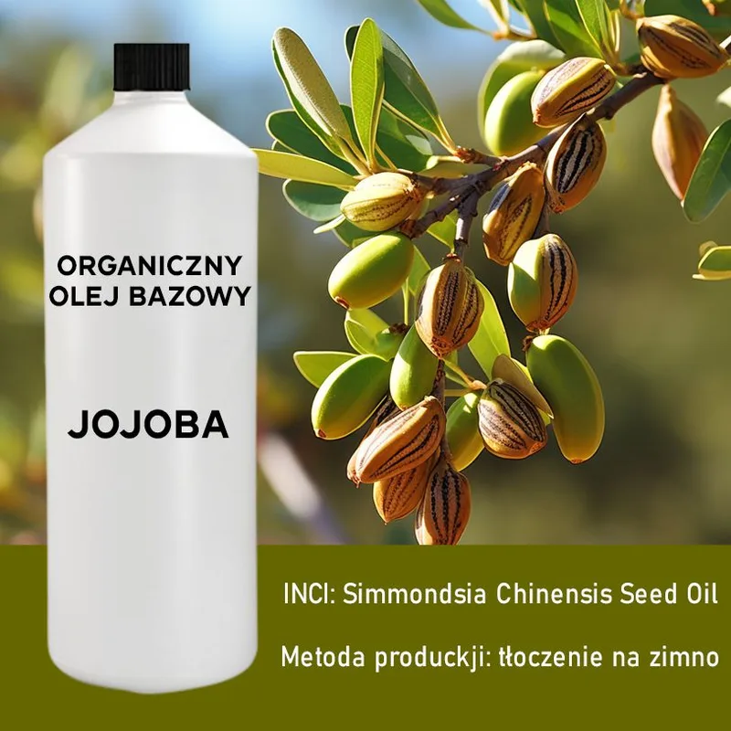 Olio di jojoba puro organico per la cura della pelle — Cura e idrata la pelle. — foto 4