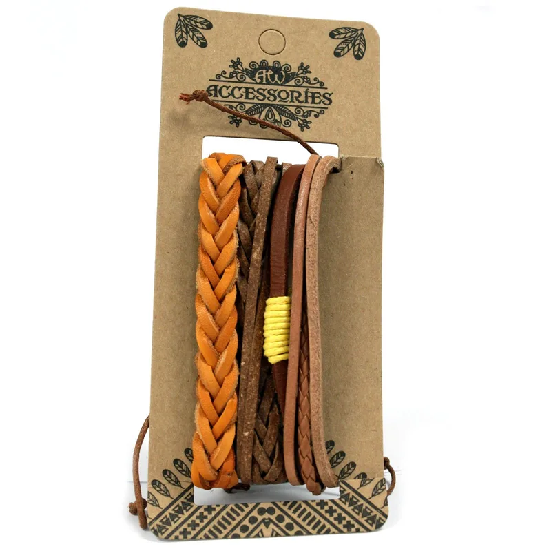 Mens Bracelet Sets - Tanned & Interesting (asst) — foto 2