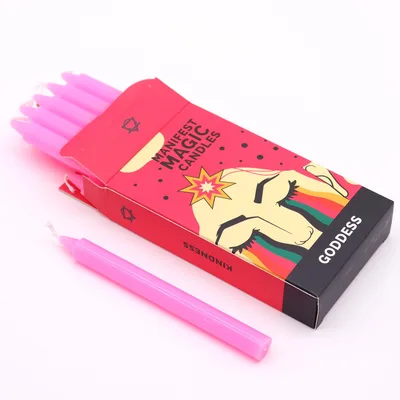 Manifest Magic Candele (pack of 12) - Pink - Goddess — foto 1