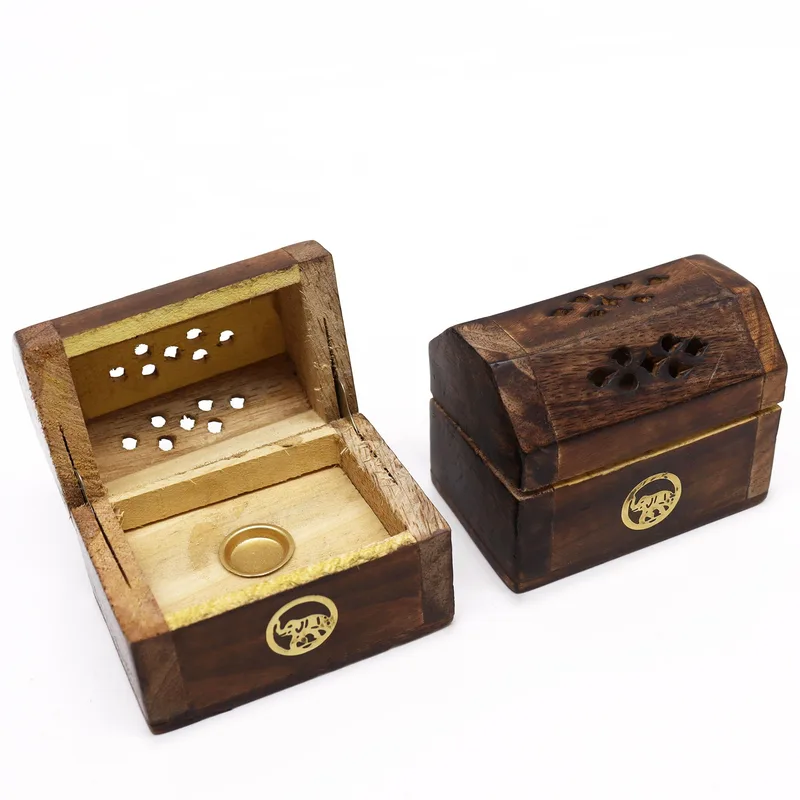 Mini Incenso Cone Smoke Scatola - Mango Legno — foto 1