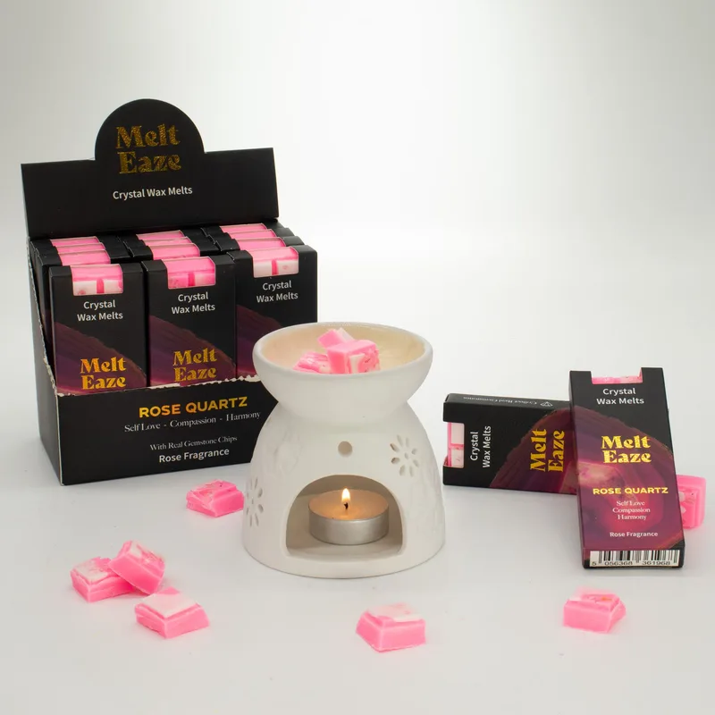 MeltEaze Cera Melts 50g - Rosa Quartz Love - Rosa — foto 3