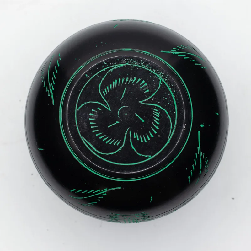 Cauldron Singing Bowl Magic Mushroom Verde — foto 2