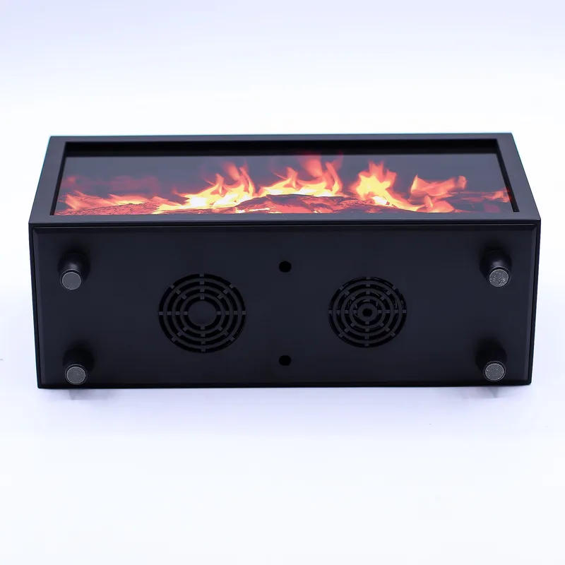 Flame Effect Aroma Diffusore with Birdsound Nero USB Colour Change — foto 6