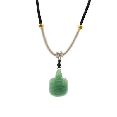 Collana con ciondolo Gemma - Tartaruga Giada — foto 2