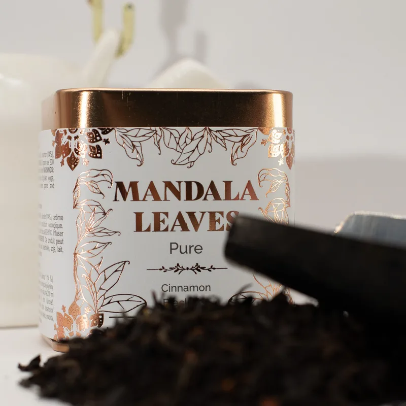 50g Organic Cannella Nero Tè — foto 4