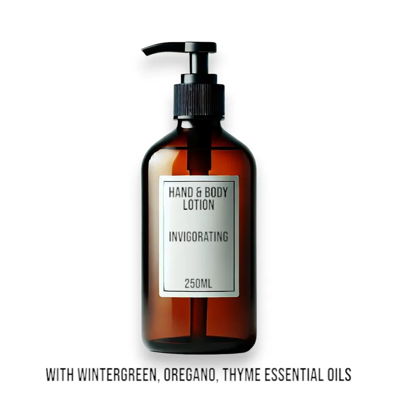 Wintergreen, Oregano & Thyme Hand & Corpo Lotion 250ml - Unlabelled