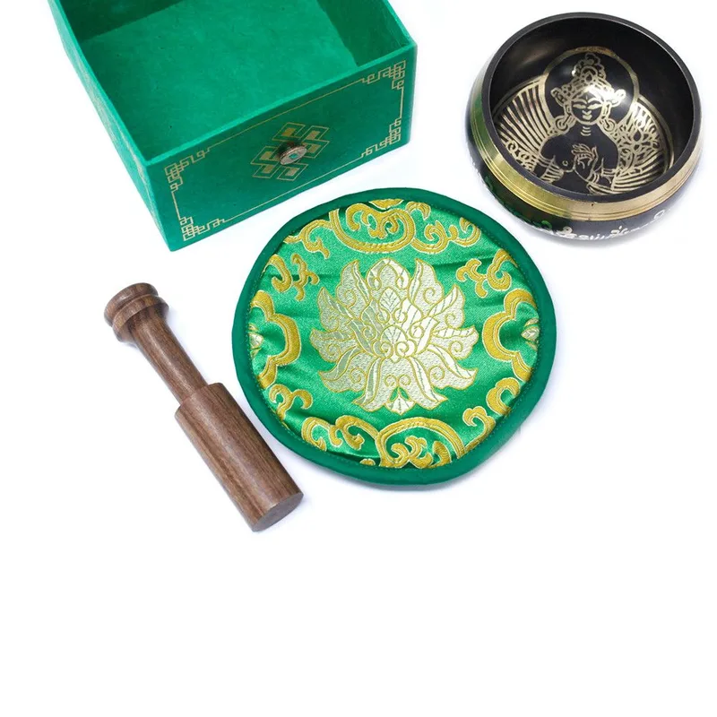 Verde Tara Singing Bowl Set 10cm — foto 2