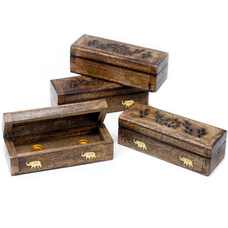 Incenso Cone Smoke Scatola 6" - Mango Legno — foto 4