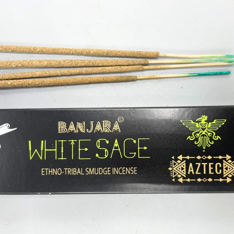 Banjara Tribal Smudge Incenso Bianco Sage — foto 1