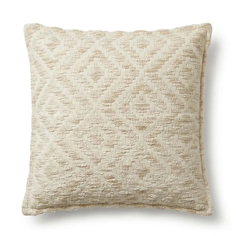 Classic Cushion Cover Neutral Geo Creme 45x45cm — foto 2