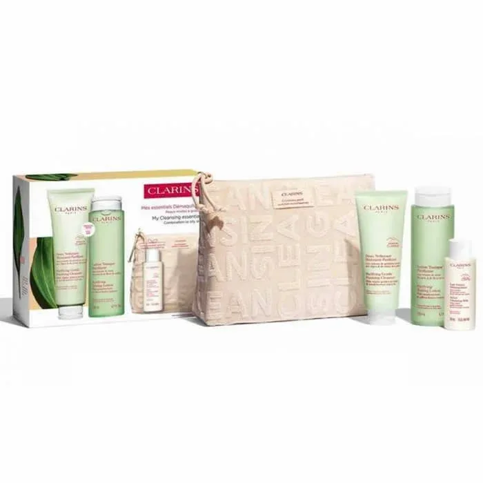 Clarins Purifying Gentle Foaming Cleanser 125ml Set 3 Parti