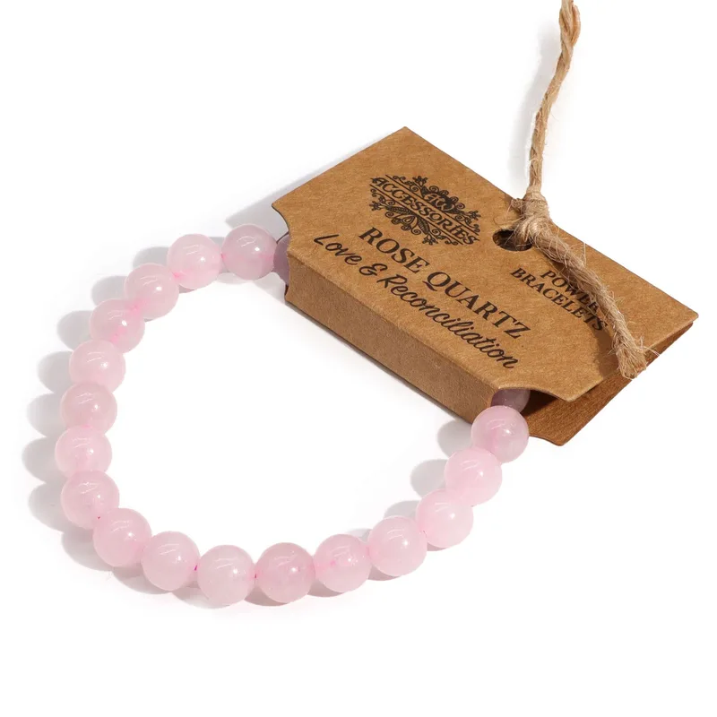 Bracciale Energetico - Quarzo Rosa — foto 5