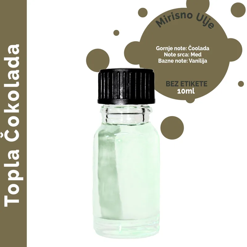 Hot Chocolate Profumo Olio 10ml Bianco Label — foto 4