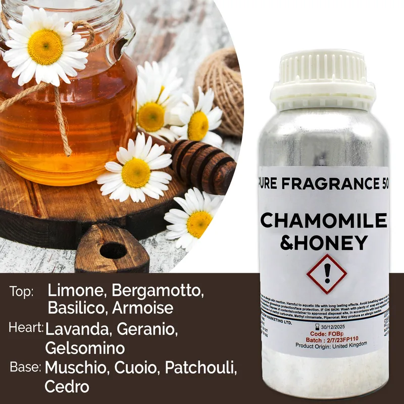 Chamomile & Honey Puro Profumo Olio 500ml — foto 4