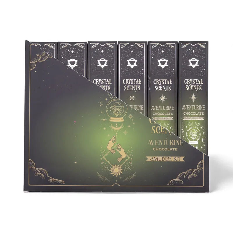 Aventurine Crystal Scents Smudge Incenso - Chocolate — foto 6