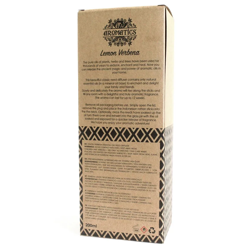 200ml Limone Verbena Essenziale Olio Reed Diffusore — foto 2