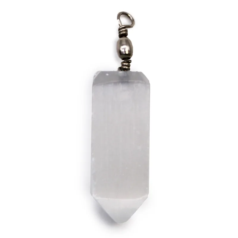 Selenite Obelix Pendent — foto 5
