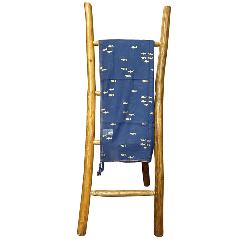 Nomad Sari On the Med Collection Pario Sea Blu & Oro Fish Design