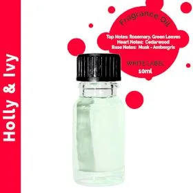 Holly & Ivy Profumo Olio 10ml Bianco Label — foto 2