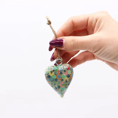 Small Decor Legno Heart - Mediterranean Tile Pattern — foto 1