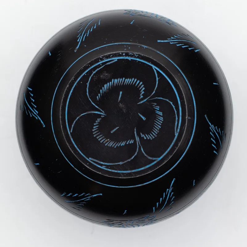 Cauldron Singing Bowl Magic Mushroom Blu — foto 2