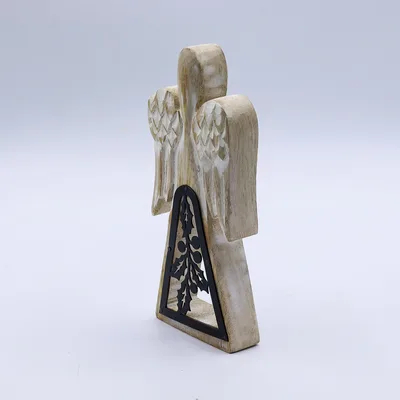Mango Legno Angel - Whitewash with Iron Decor Cut Out — foto 1