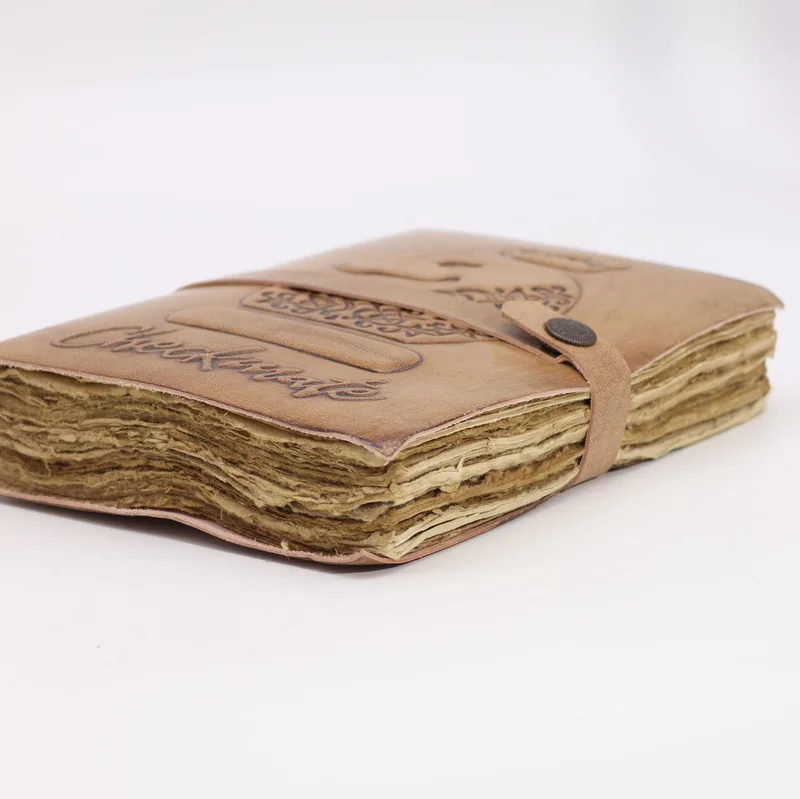 Checkmate Book Light Tan 200 pages decle-edged 20x15cm — foto 1