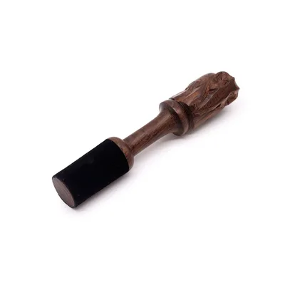 Wooden Stick - 14cm - Elephant Carving