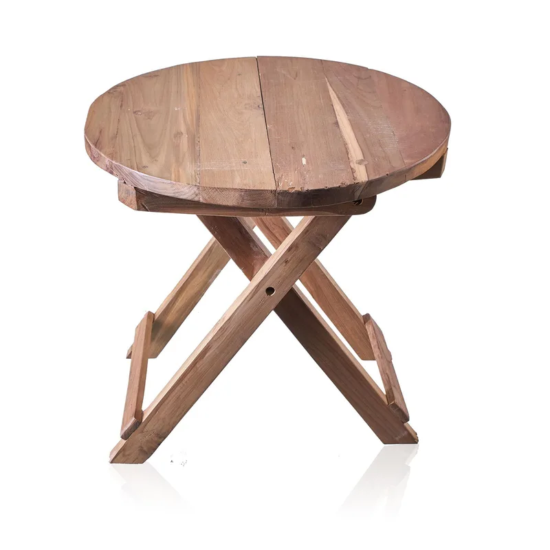 Round Folding Coffee Table 50x50cm — foto 2