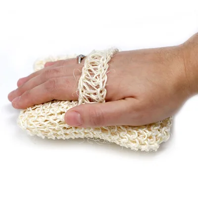 Sisal Sponge and Scrub - Extra Exfoliating Cushion — foto 2