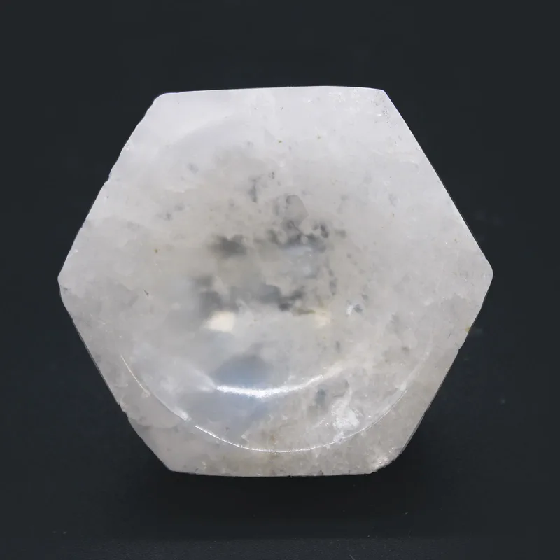 Selenite Hex Bowl 6cm — foto 2