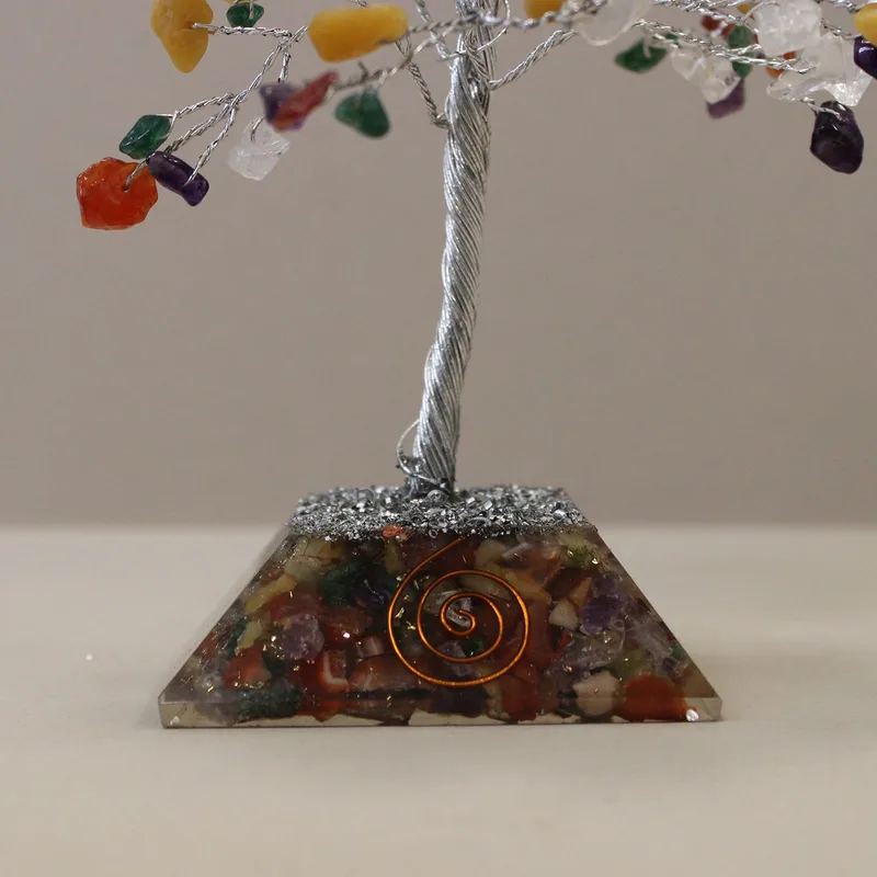 Gemstone Albero with Organite Base 160 Stone Multi — foto 2