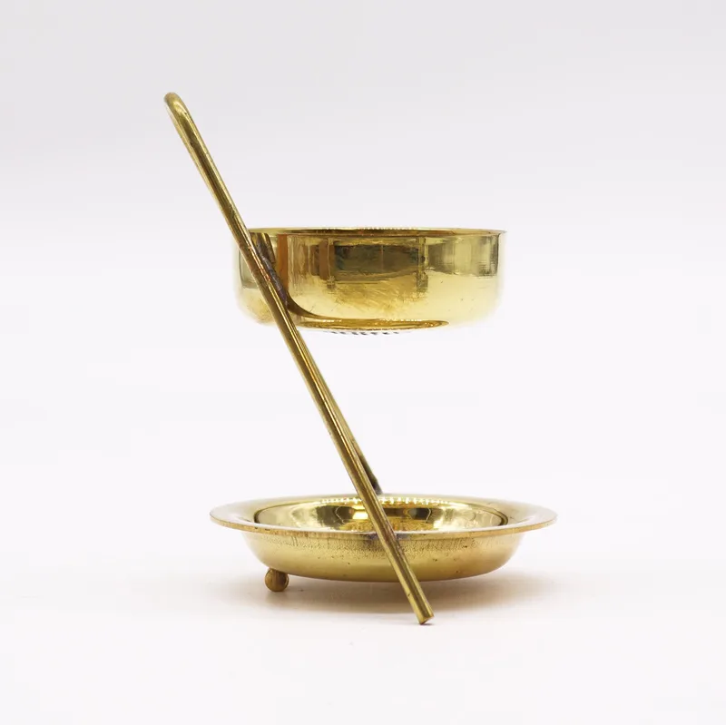 Brass Resin Incenso Warmer - Fixed — foto 1