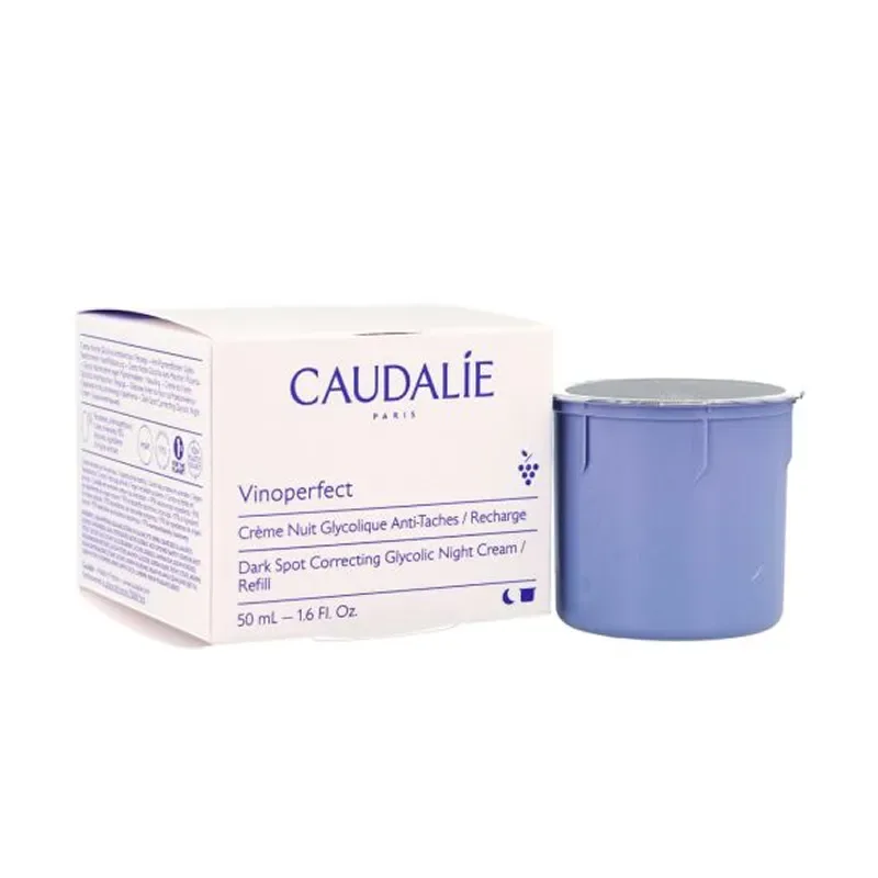 Caudalie Vinoperfect Crema Notte Glicolica Anti-Macchie Ricarica 50ml
