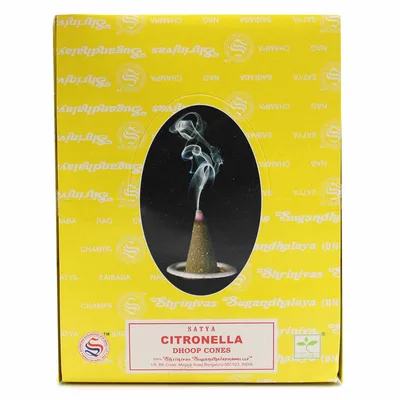 Citronella Dhoop Cones — foto 1
