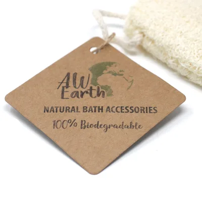 Naturale Loofah Scrub on Rope - 5" - 12.7 cm — foto 1
