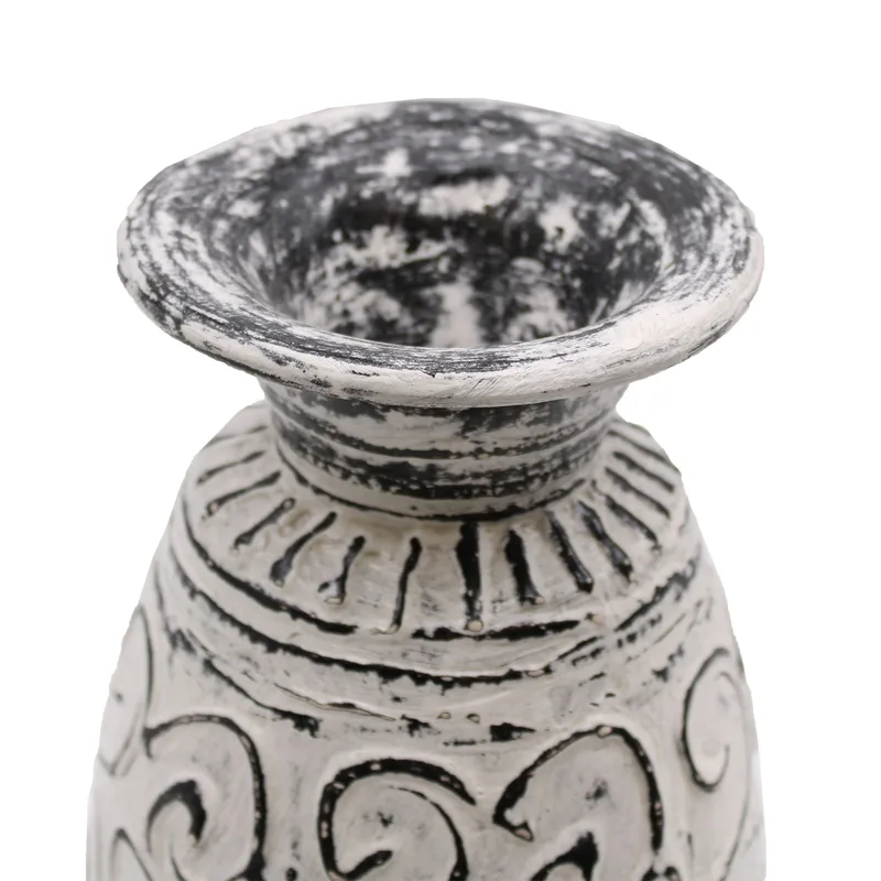 Swirls Shaped Vase Crema — foto 4