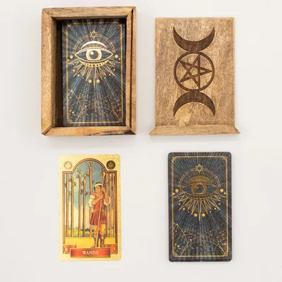 Small Tarot Scatola with Card Porta — foto 2