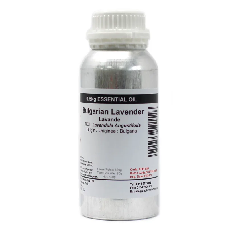Bulgarian Lavanda Essenziale Olio 0.5kg