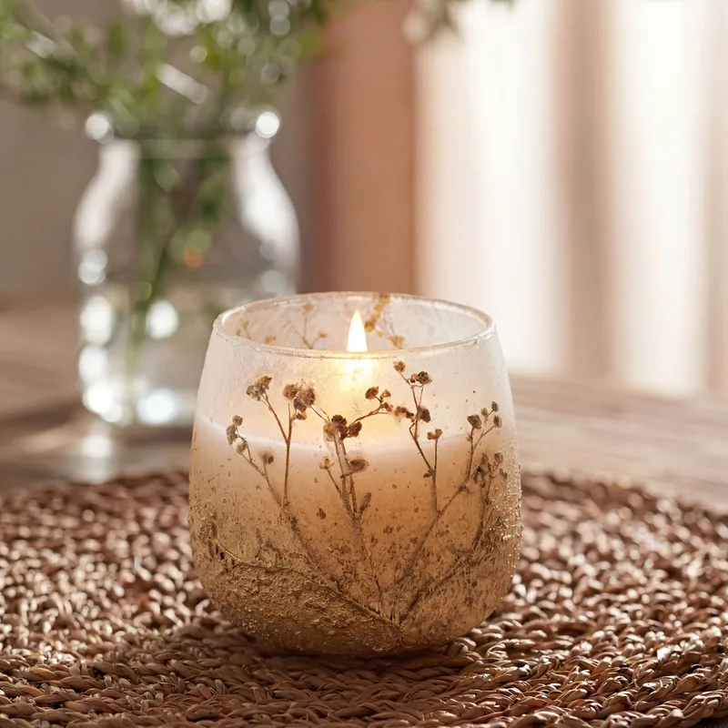 Medium Glass Jar Candele Wildlight Woods