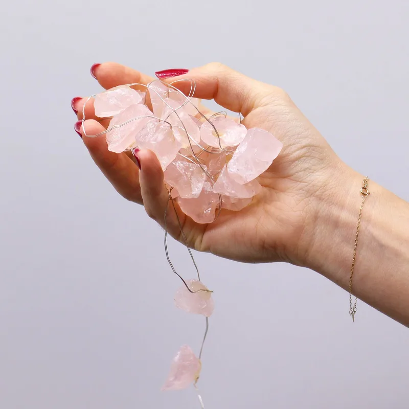 Gemstone Enchantment Lights Rosa Quartz — foto 1