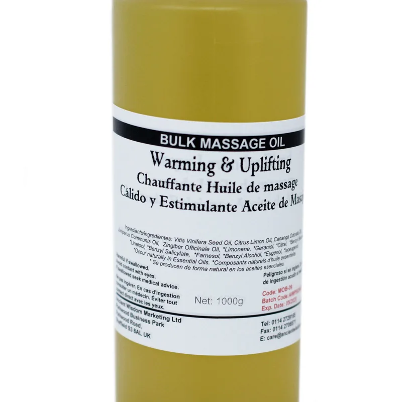 Warm and Uplifting 1Kg Massage Olio — foto 1