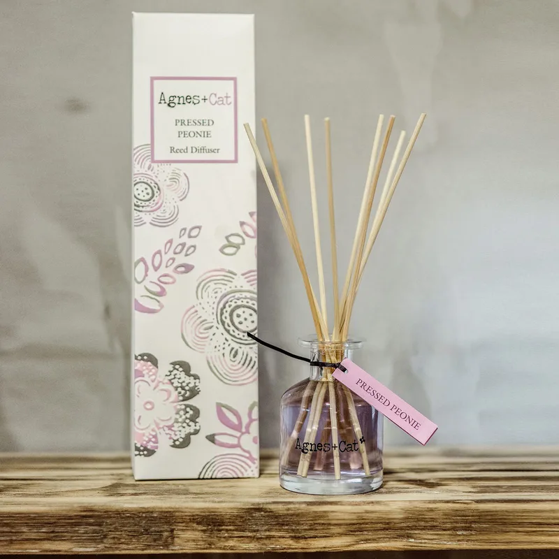 Scatola of 140ml Reed Diffusore - Pressed Peonie — foto 1