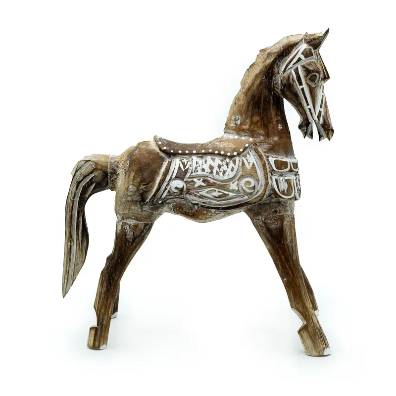 Large Antique Horse 32 cm — foto 3