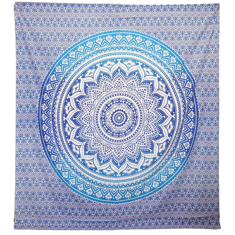 Wall Hanging / Beach Spread Umrao Mandala Blu