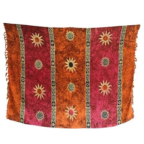 1x Bali Celtic Sarongs - Sun Symbols (4 Assorted Colours) — foto 3