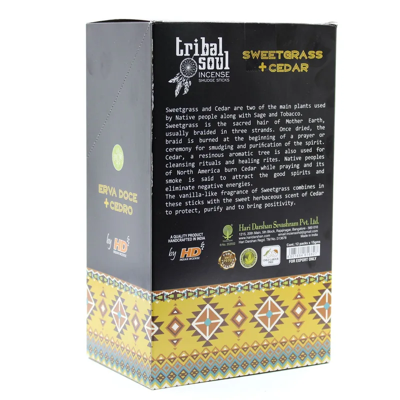 Tribal Soul Incesne - Sweert Grass + Cedar — foto 3